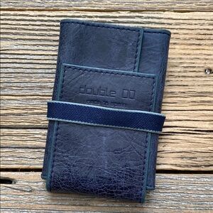Double 00 Leather Wallet. Made in Spain.